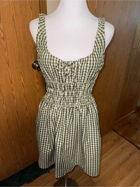 Sim & Sam Mini Dress with Tie Front